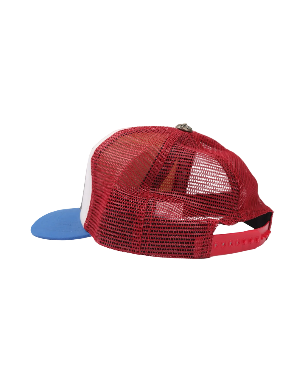 Chrome Hearts CH Hollywood Trucker Hat 'Black/White/Red'
