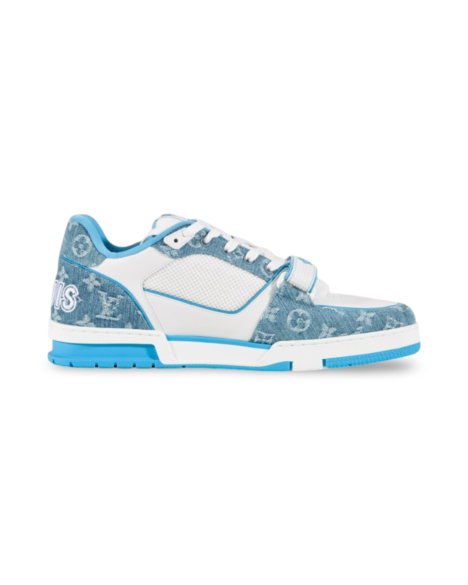Louis Vuitton Trainer Monogram Blue Denim