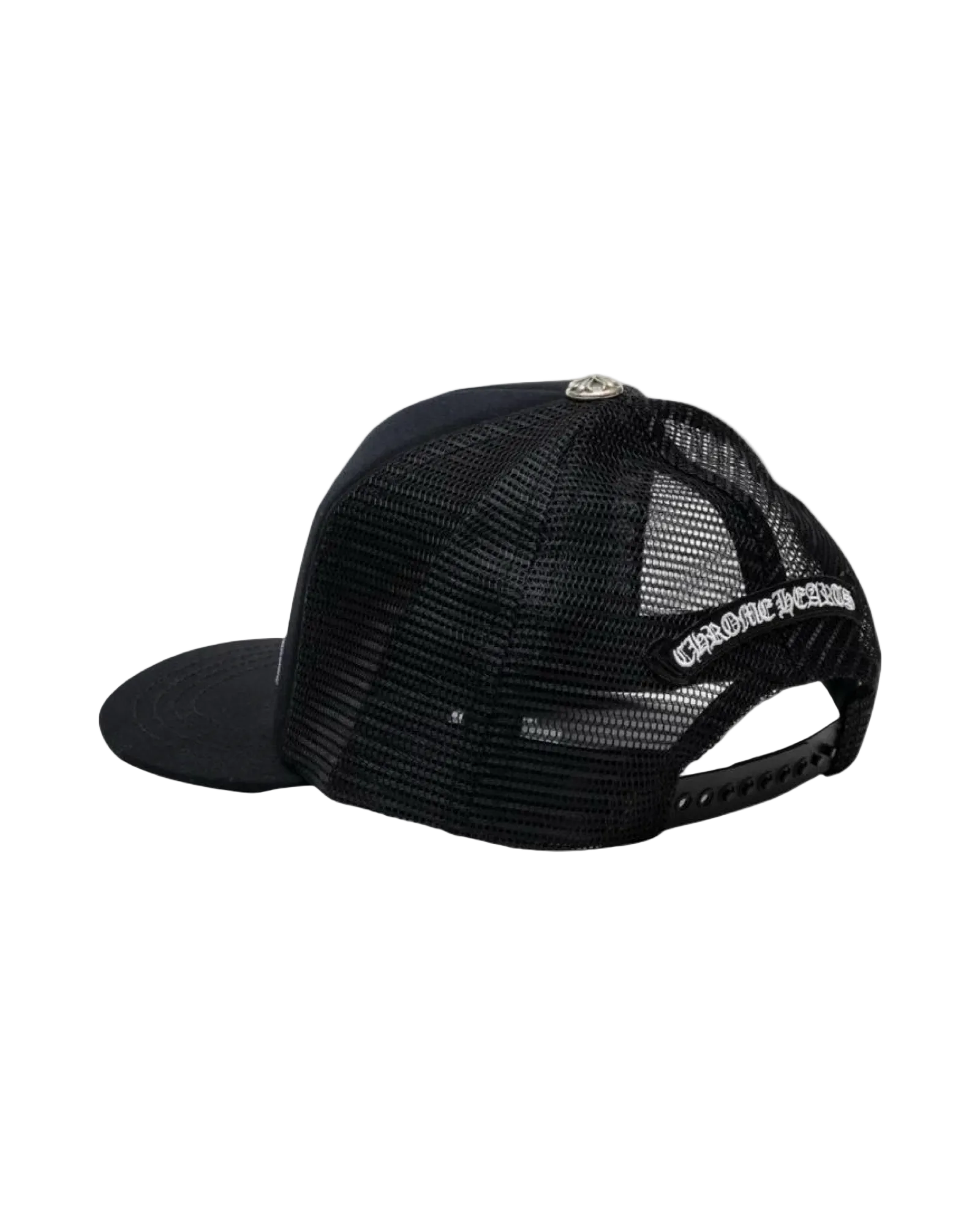Chrome Hearts Chomper Hollywood Trucker Hat 'Black/Black'
