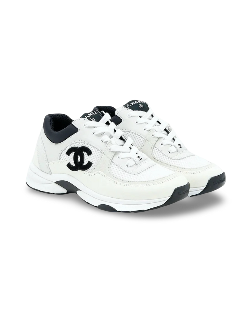 Chanel CC Logo Sneaker 'White'