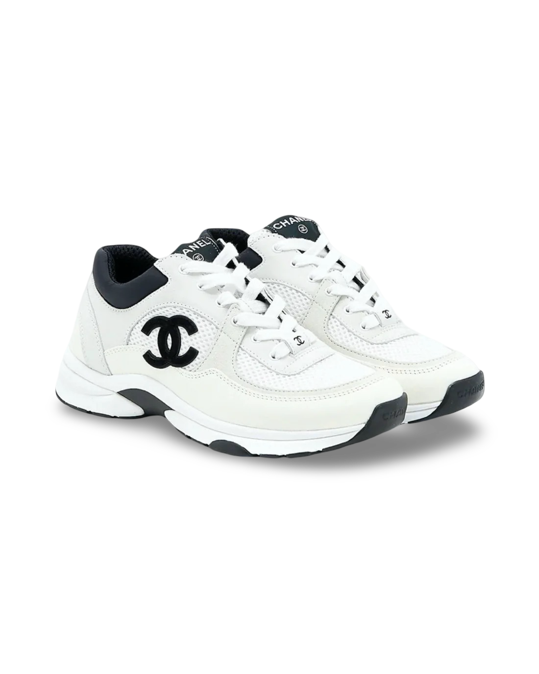 Chanel CC Logo Sneaker 'White'