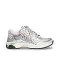 Chanel CC Logo Sneaker 'Light Grey Silvered'