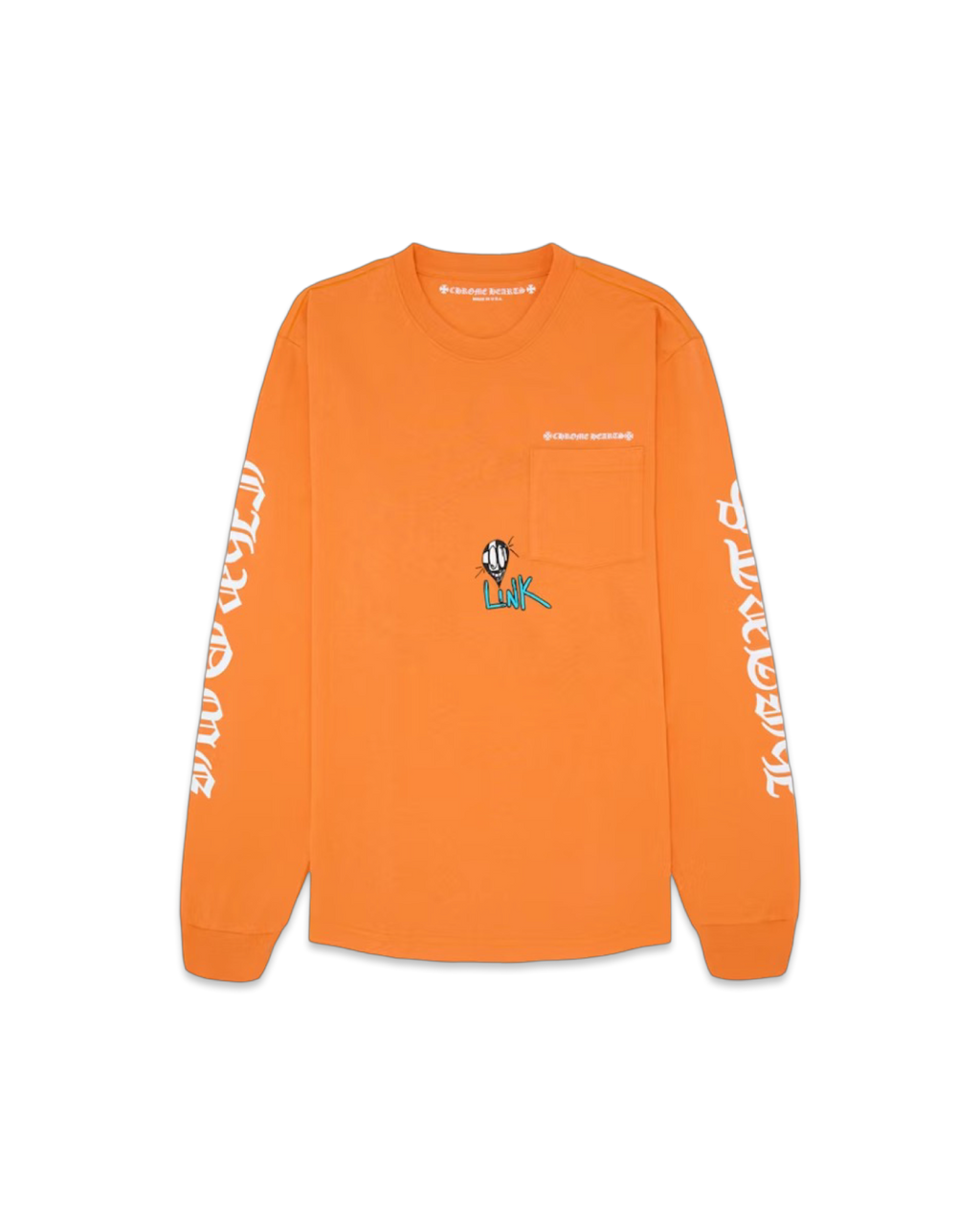 Chrome Hearts x Matty Boy Link & Build Crewneck 'Orange'