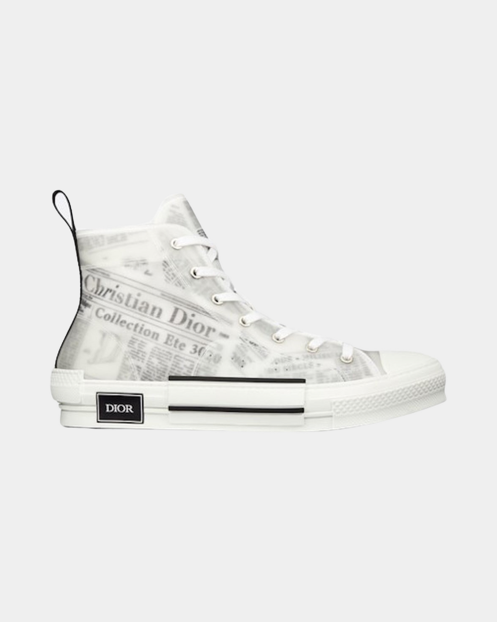 DIOR x Daniel Arsham Newspaper B23 High-Top Sneaker - Creps City