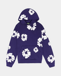 Denim Tears The Cotton Wreath Hoodie 'Purple' - Creps City
