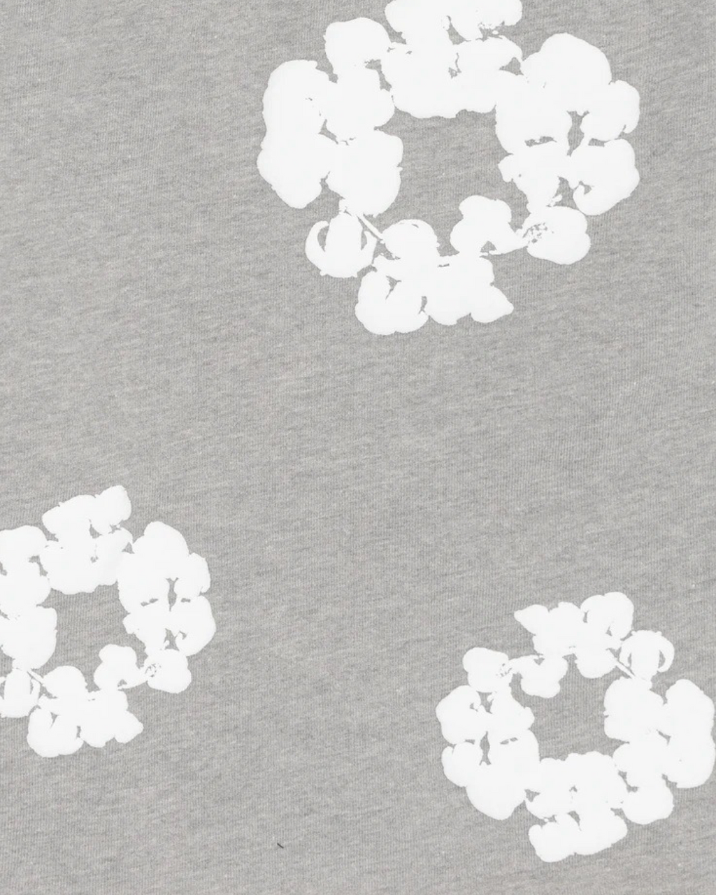 Denim Tears The Cotton Wreath Shorts 'Grey' - Creps City