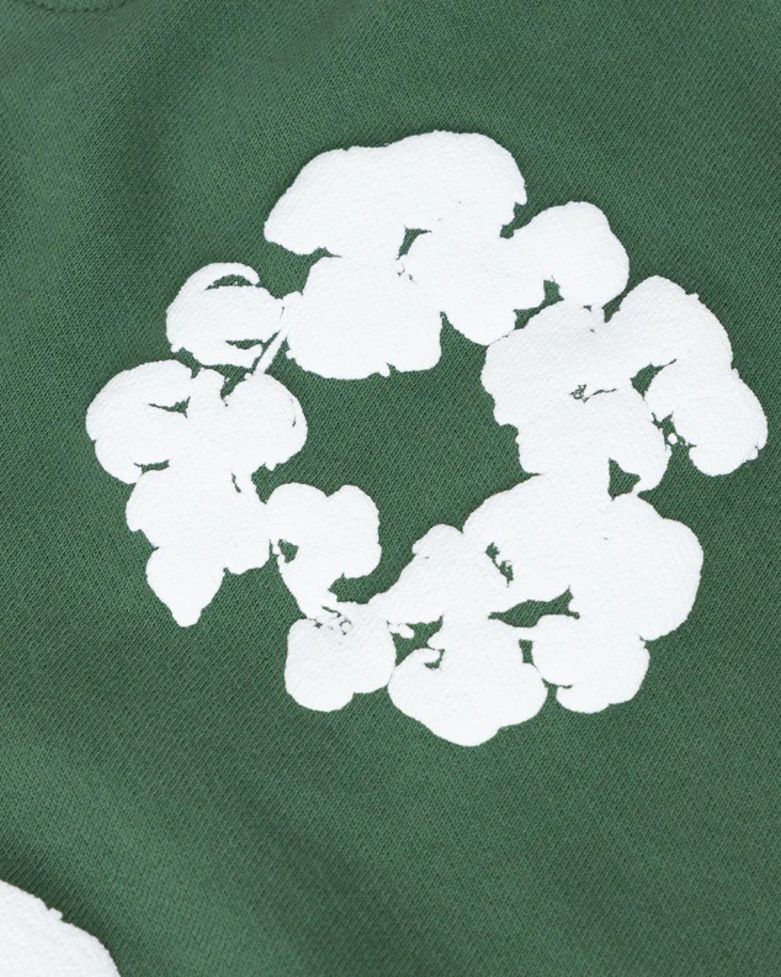 Denim Tears The Cotton Wreath Sweatpants 'Green' - Creps City