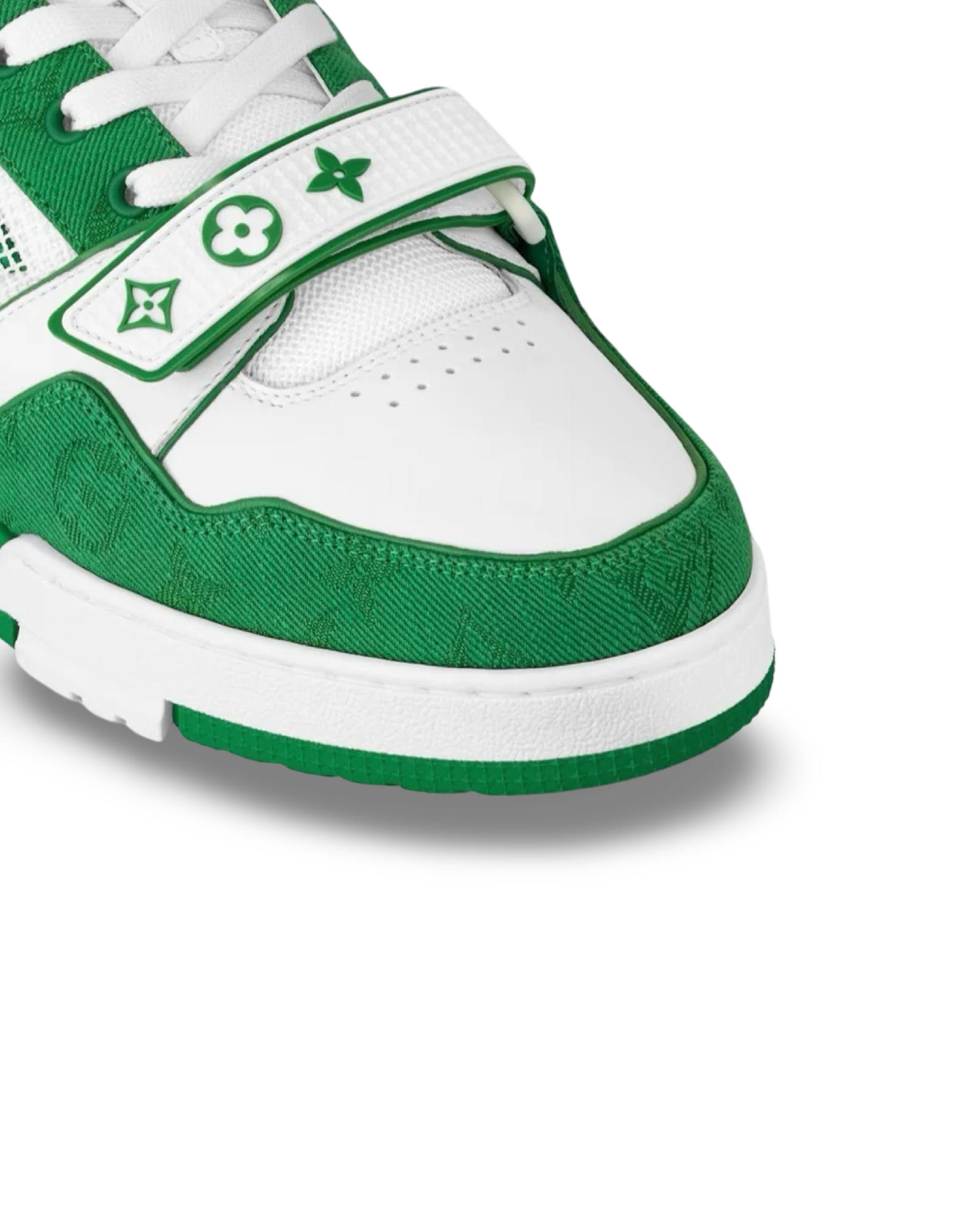 Louis Vuitton Trainer Monogram Green Denim