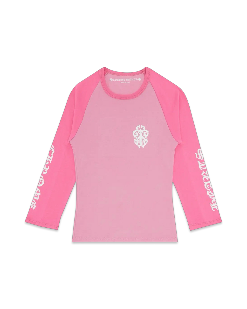 Chrome Hearts Dagger Long-Sleeve Tee 'Pink'