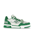 Louis Vuitton Trainer Monogram Green Denim