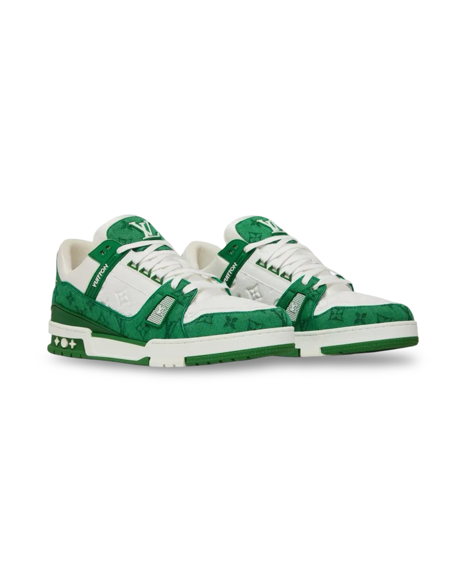 LV Trainer 'Green Denim'