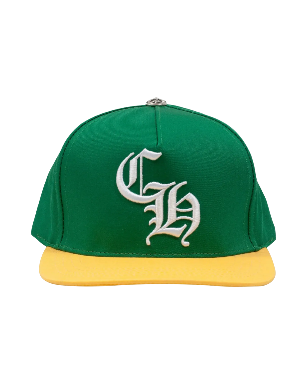 Chrome Hearts CH Baseball Cap 'Green/Yellow'