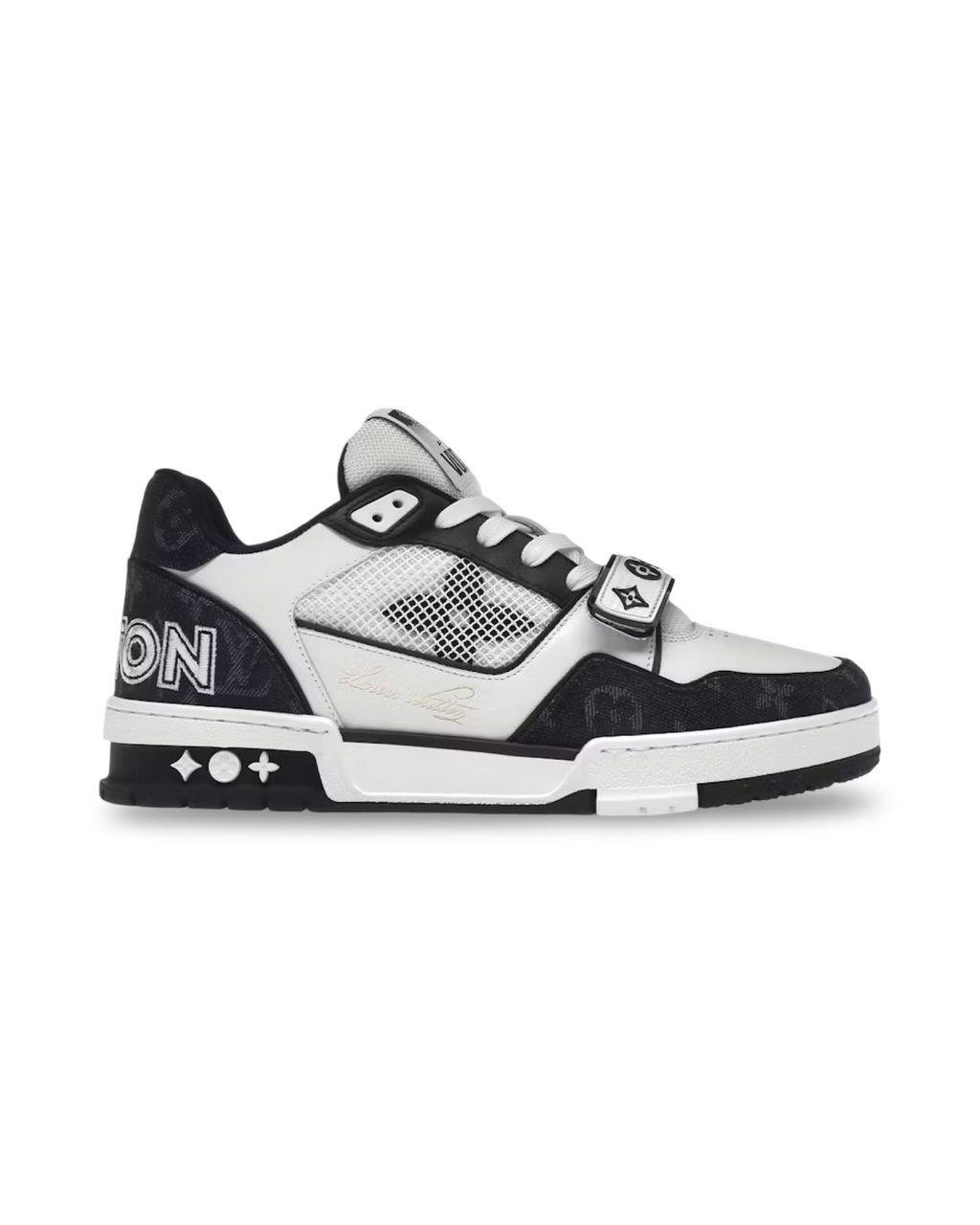 Louis Vuitton Trainer Monogram Red Denim