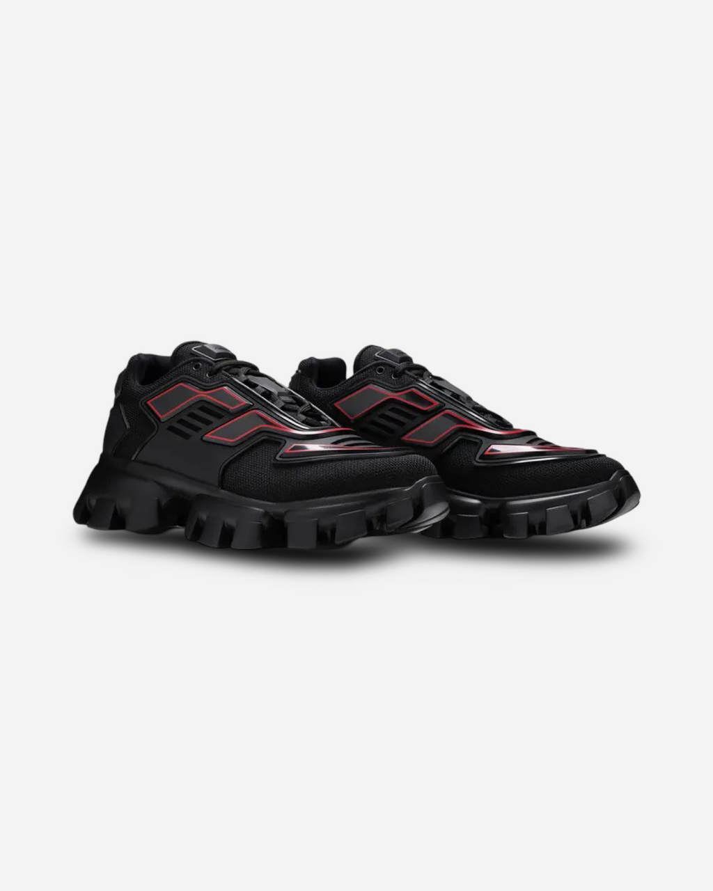 Prada Cloudbust Thunder Knit 'Black Red'