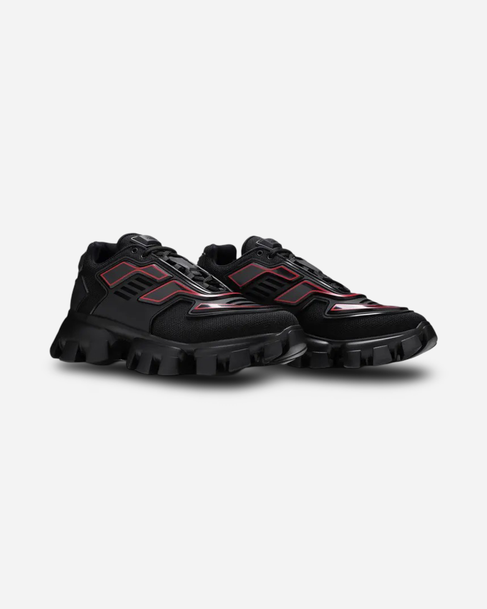 Prada Cloudbust Thunder Knit 'Black Red'