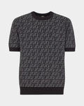 Fendi FF Black Fabric Jumper - Creps City