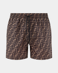 Fendi FF Logo Swim Shorts - Creps City