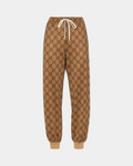 Gucci GG Intarsia Vintage Camel Track Pants - Creps City