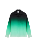 Casablanca Gradient Ping Pong Jacquard Long Sleeve Silk Shirt