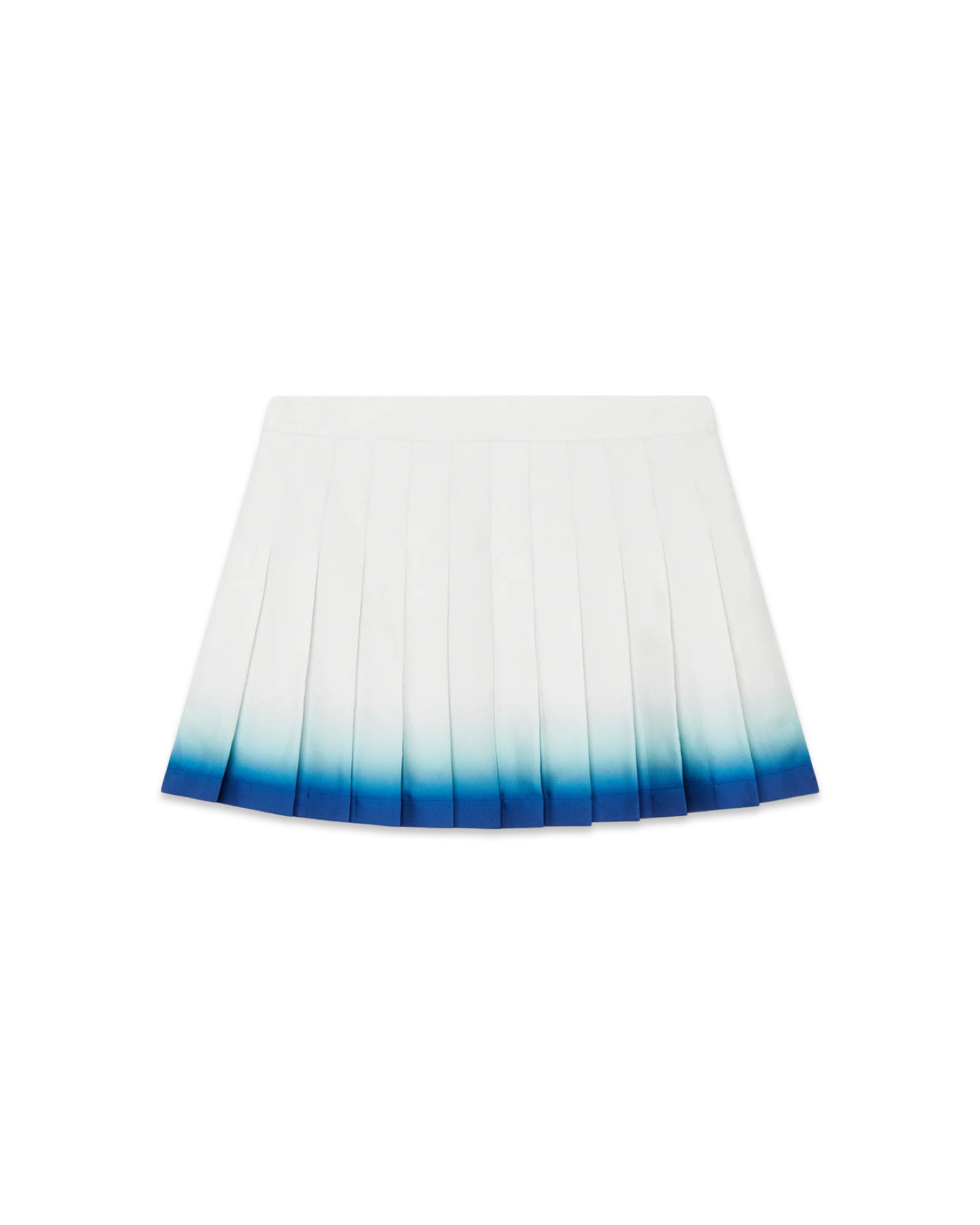 Casablanca Casa Way Skate Pleated Silk Skirt