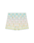 Casablanca Women Candy Icons Silk Twill Shorts