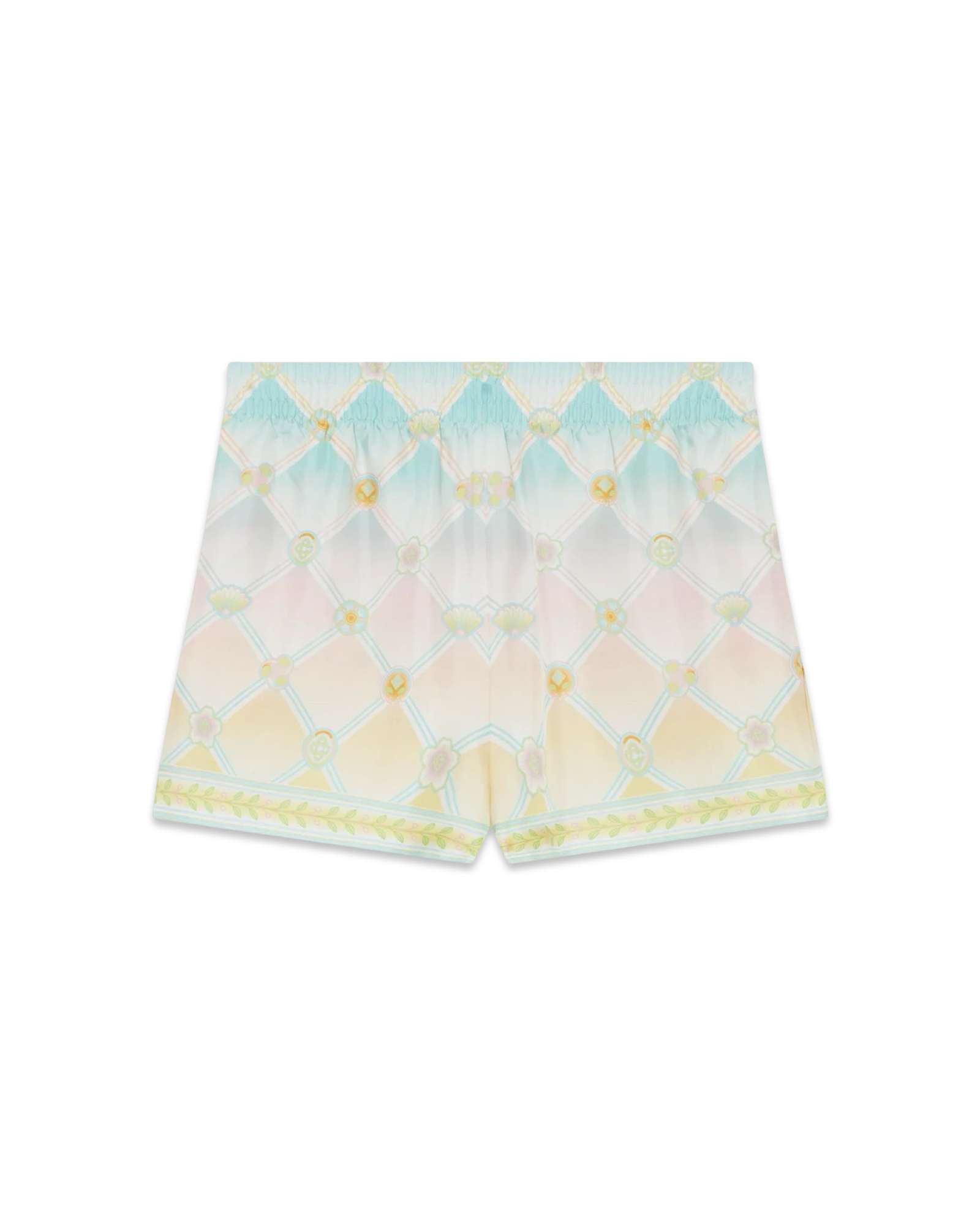 Casablanca Women Candy Icons Silk Twill Shorts