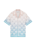 Casablanca Women Gradient Heart Monogram Silk Sleeve Shirt