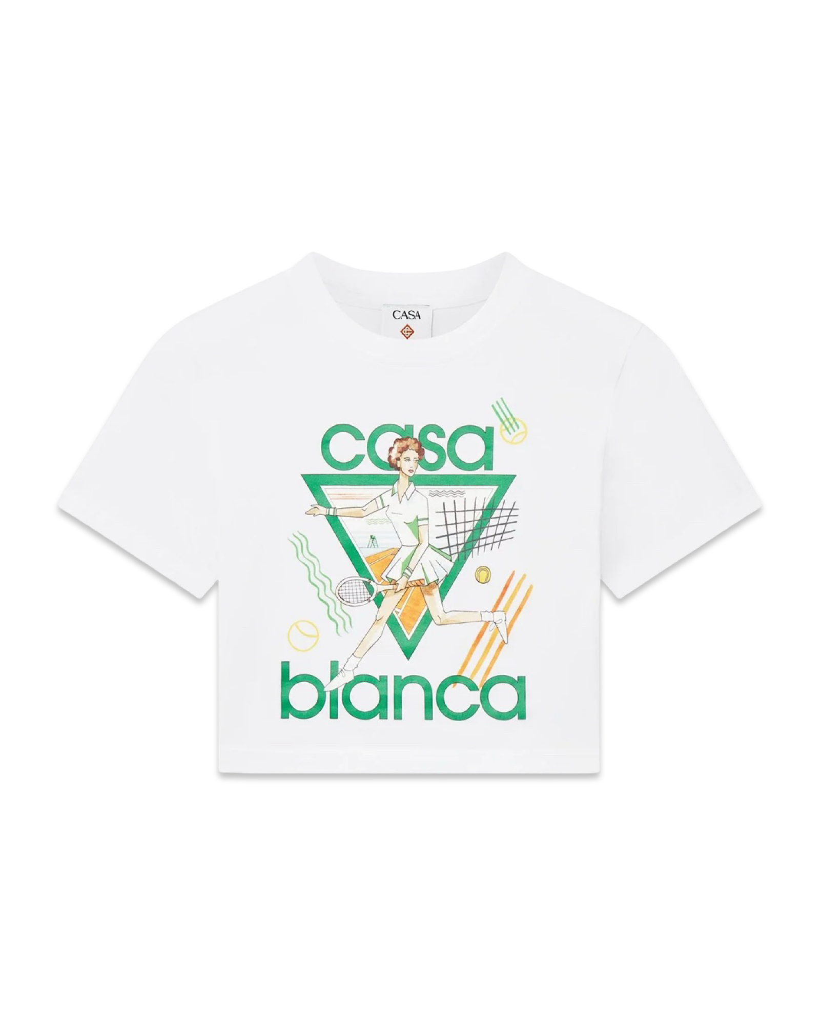 Casablanca Women Tennis Girl Baby T‑Shirt