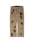 Chrome Hearts Cross Patch Chino Pants 'Tan/Black'
