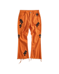 Chrome Hearts Levi's Art Basel Orange Cross Patch Flare Denim (2018)