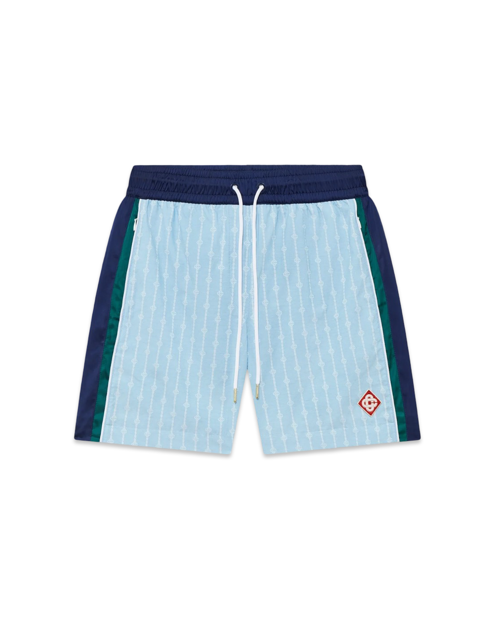 Casablanca Women Pinstripe Laurel Track Shorts