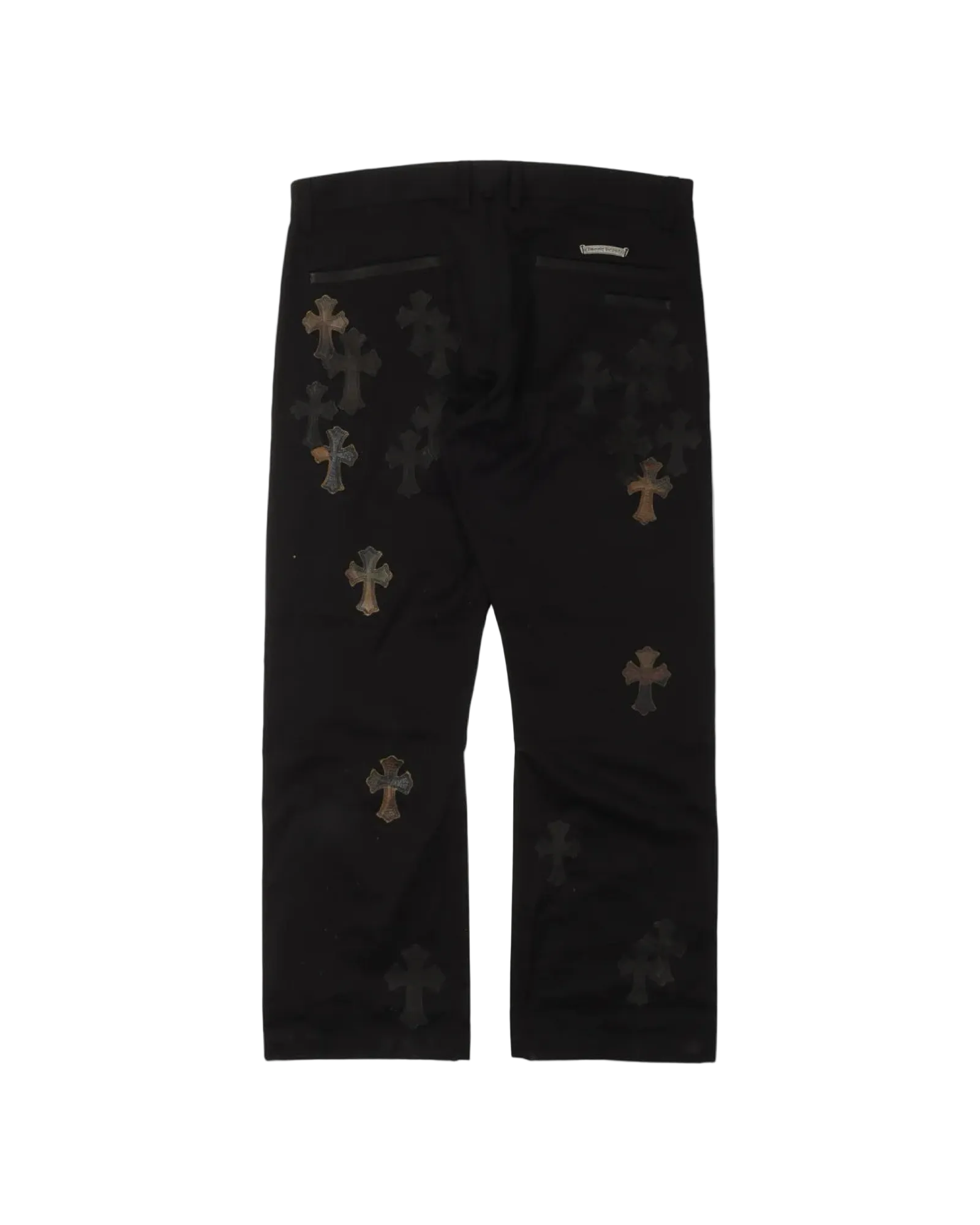 Chrome Hearts Cross Patch Pants 'Black/Camo