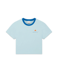 Casablanca Women Montagne Cropped Short Sleeve T‑Shirt