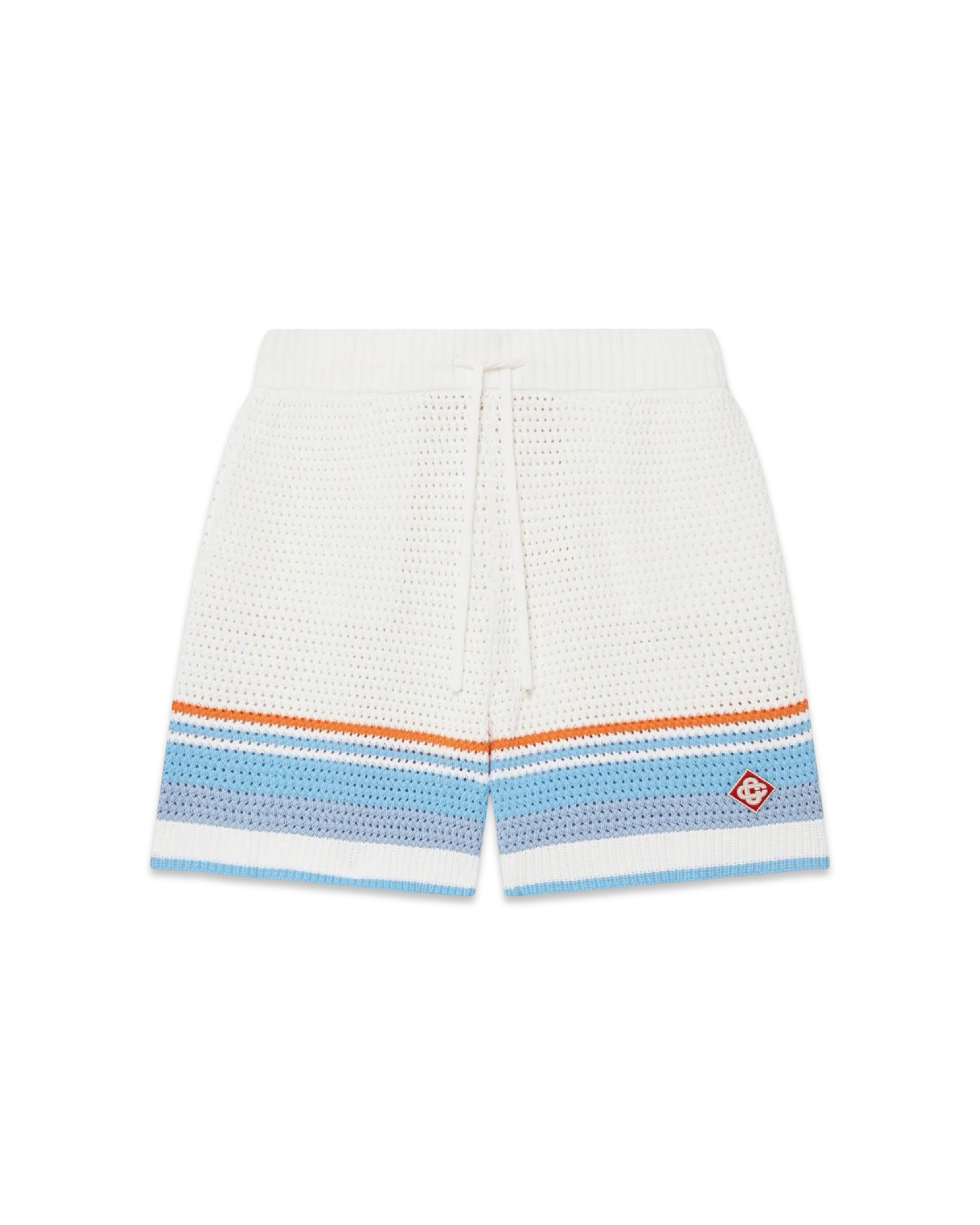 Casablanca Cotton Tennis Crochet Shorts