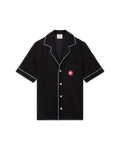 Casablanca Monogram Jacquard Short Sleeve Toweling Shirt