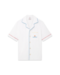Casablanca Monogram Jacquard Short Sleeve Toweling Shirt