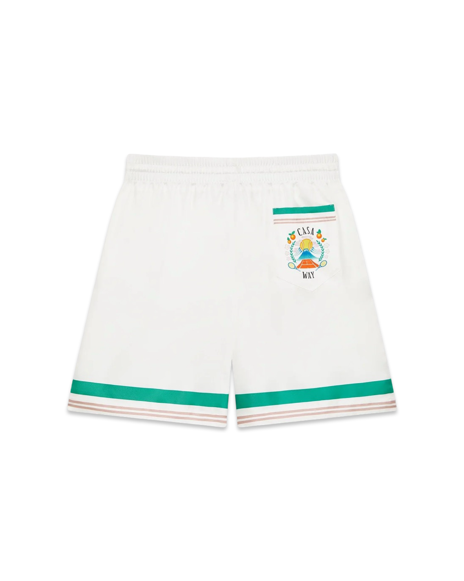 Casablanca Casa Way Silk Shorts