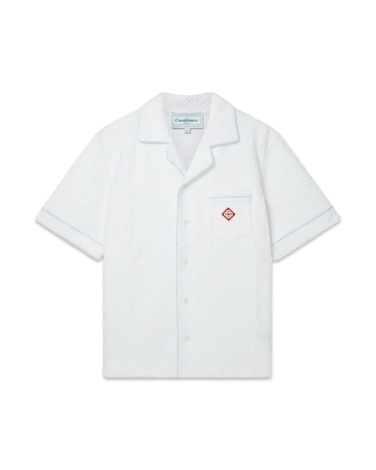 Casablanca Tennis Stripe Toweling Shirt