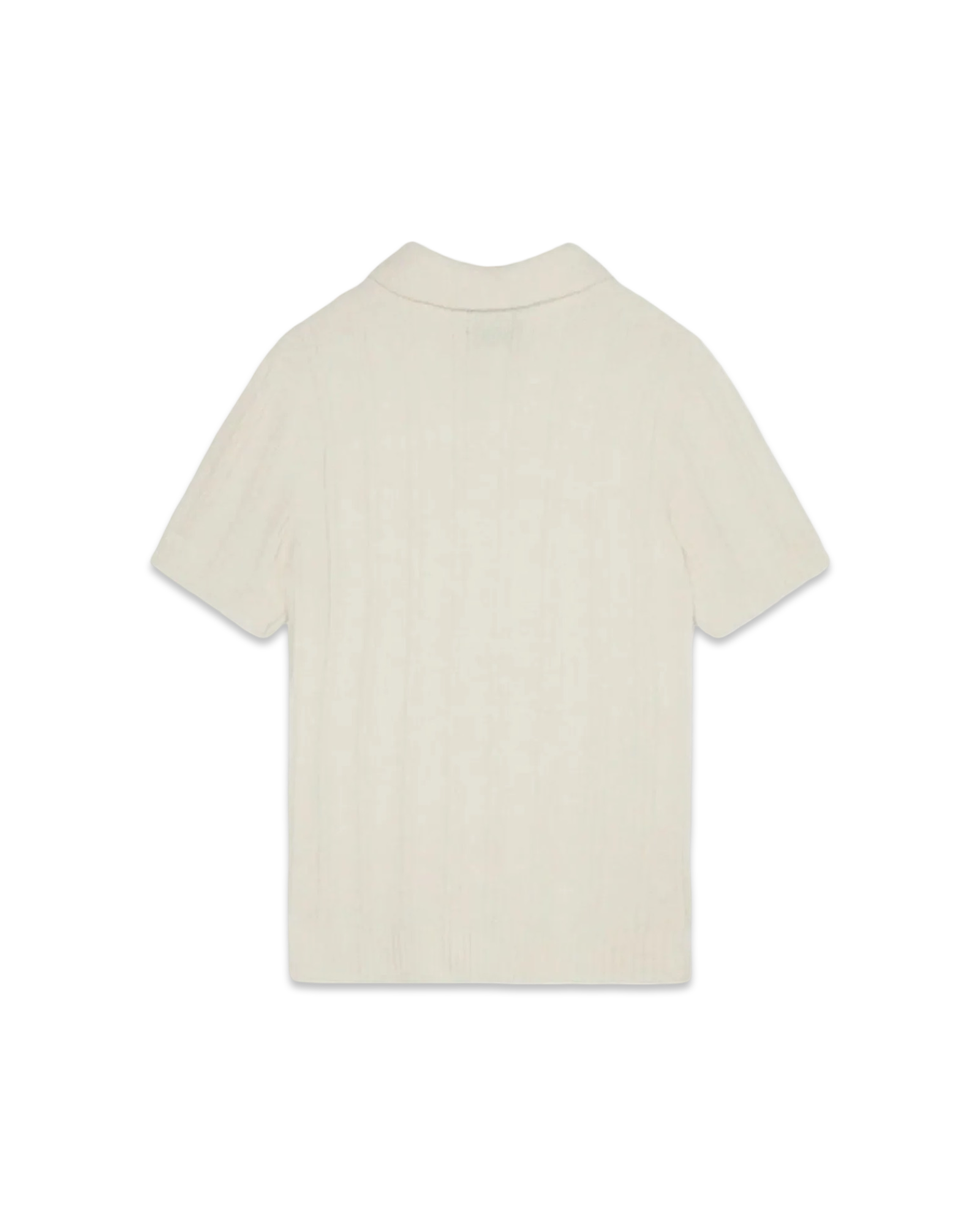 Casablanca Ribbed Bouclé Polo Shirt