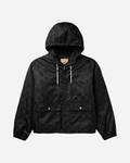 Gucci Padded Logo-Jacquard Shell Hooded Jacket