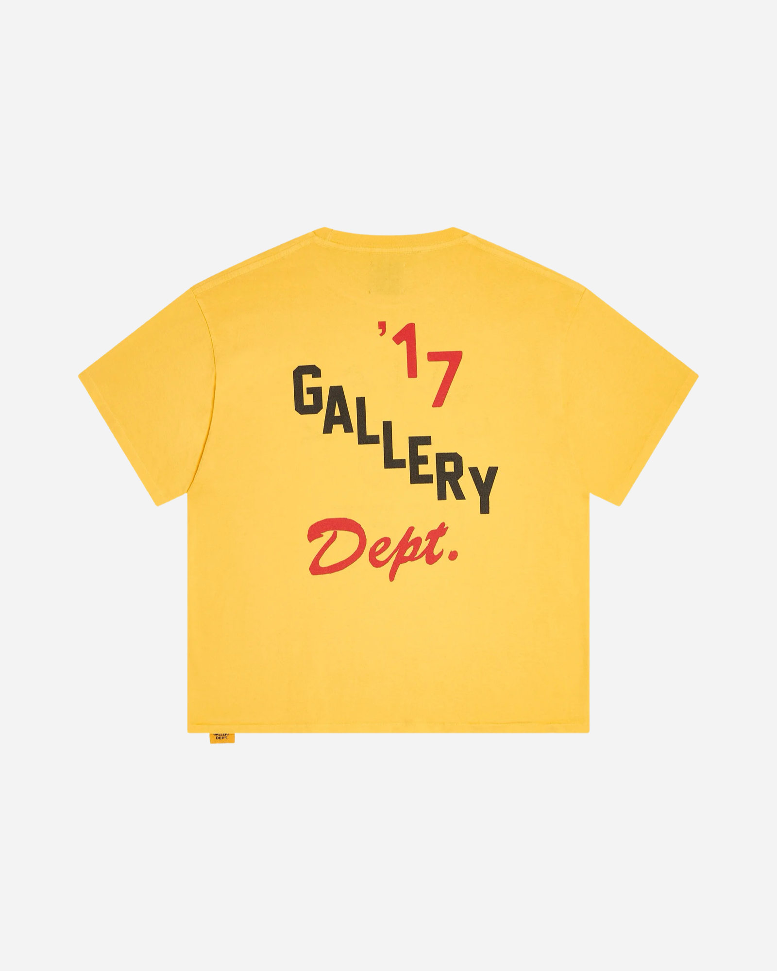 Gallery Dept. Boxing Merch Tee 'Gold Yellow'