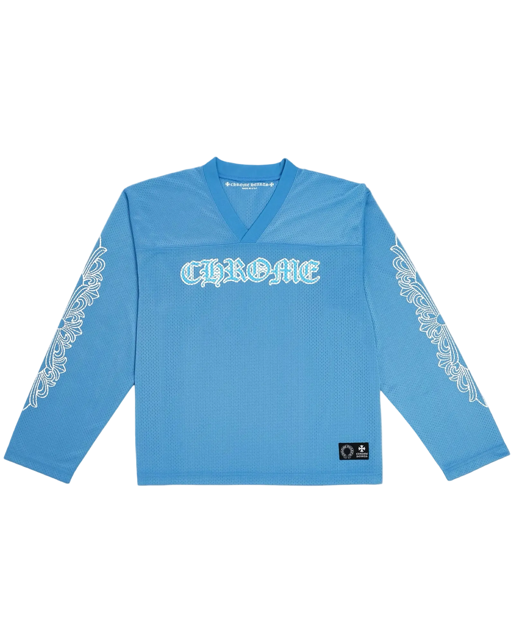 Chrome Hearts Sports Mesh Warm Up Jersey 'Blue'