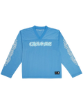Chrome Hearts Sports Mesh Warm Up Jersey 'Blue'