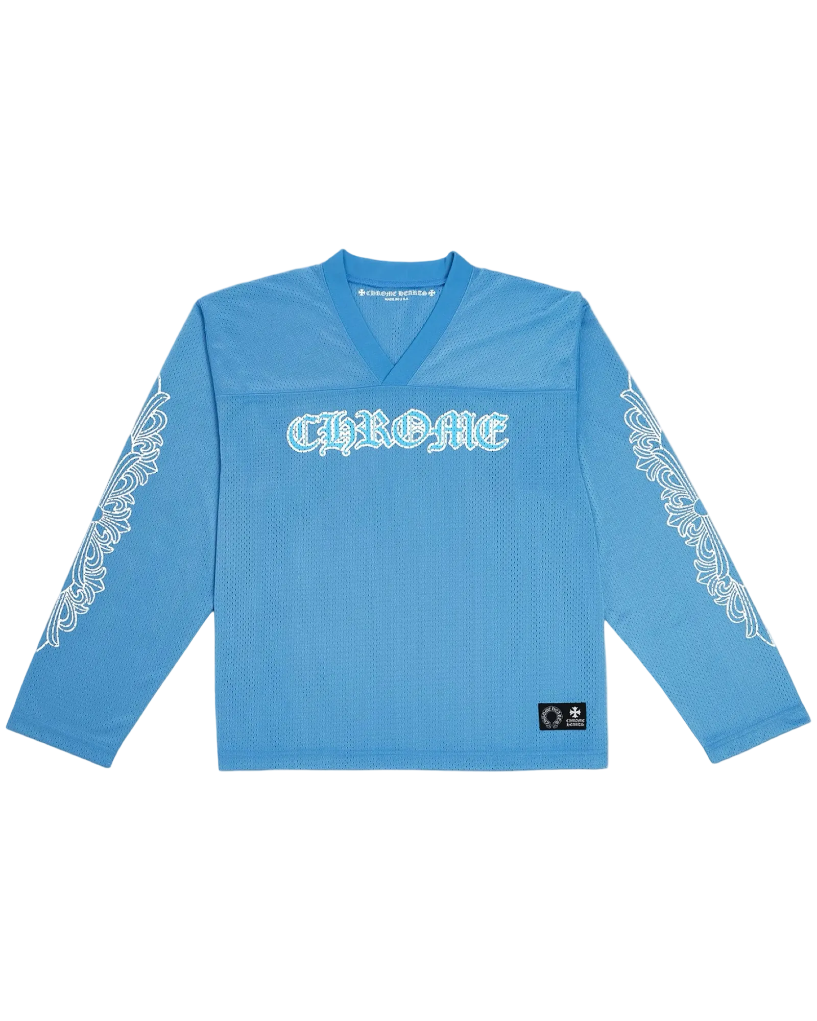 Chrome Hearts Sports Mesh Warm Up Jersey 'Blue'