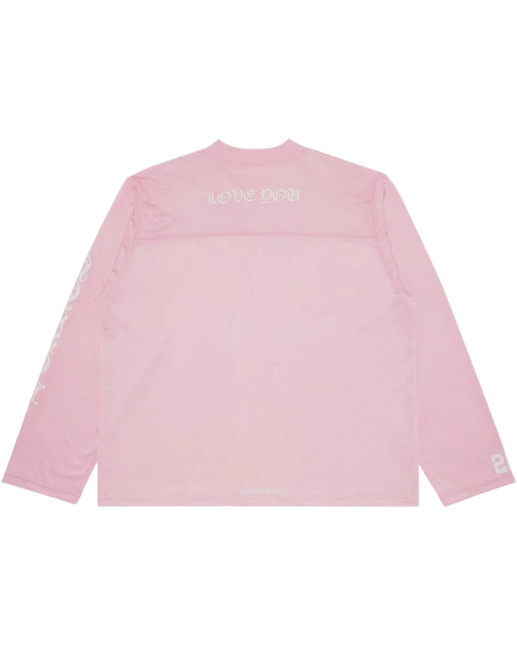 Chrome Hearts Sports Mesh Warm Up Jersey 'Pink'