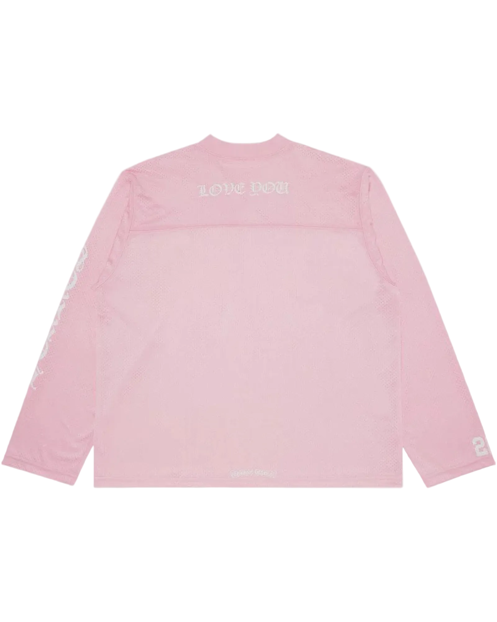 Chrome Hearts Sports Mesh Warm Up Jersey 'Pink'