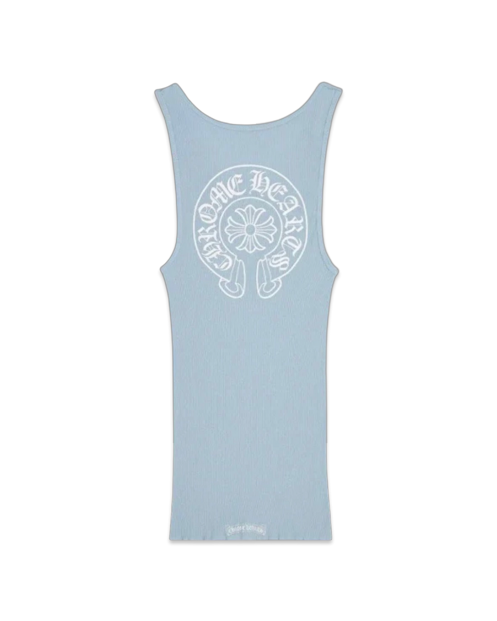 Chrome Hearts Blue Horseshoe Tank Top