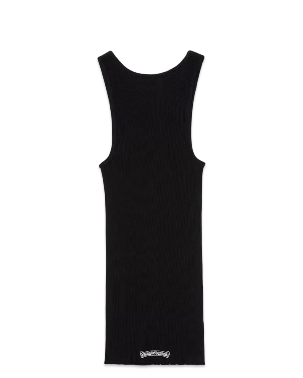 Chrome Hearts Black Hairy Cross tank top