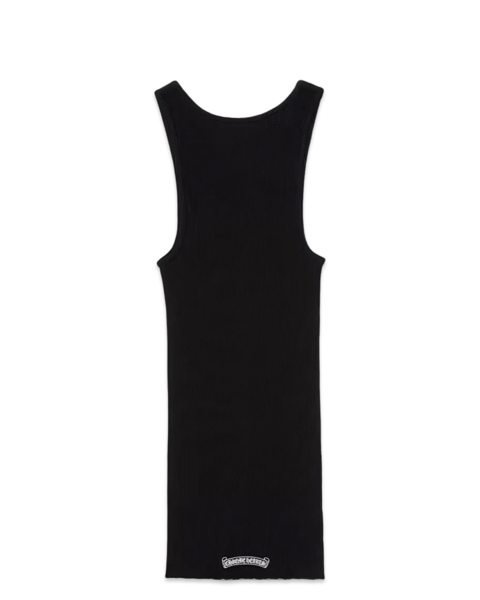Chrome Hearts Black Hairy Cross tank top