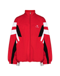 Balenciaga Sporty B Oversized Track Jacket 'Red'
